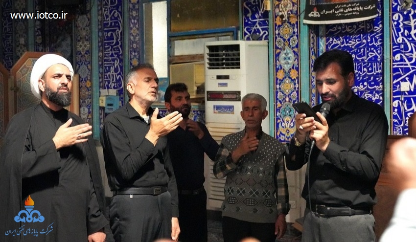 مراسم احیای شب بیست و یکم رمضان در پایانه نفتی خارگ 5