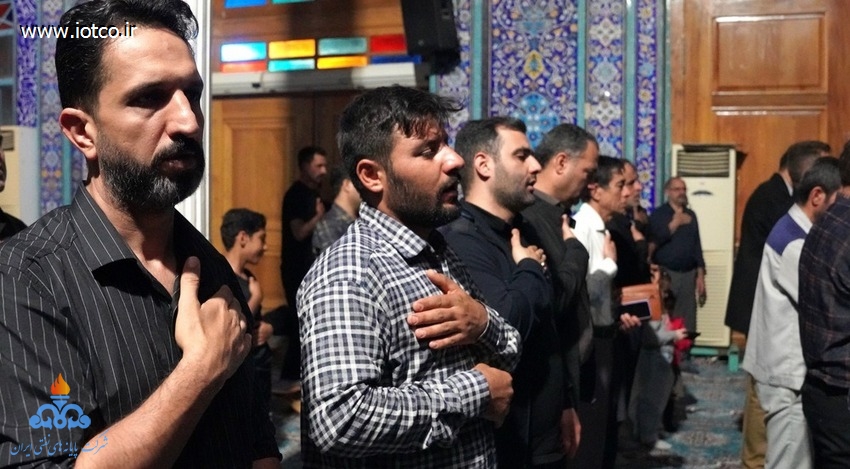 مراسم احیای شب بیست و یکم رمضان در پایانه نفتی خارگ 6