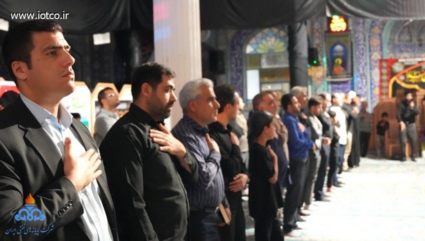 مراسم احیای شب بیست و یکم رمضان در پایانه نفتی خارگ 9