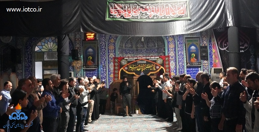 مراسم احیای شب بیست و یکم رمضان در پایانه نفتی خارگ 10