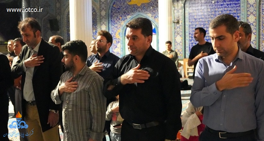 مراسم احیای شب بیست و یکم رمضان در پایانه نفتی خارگ 15