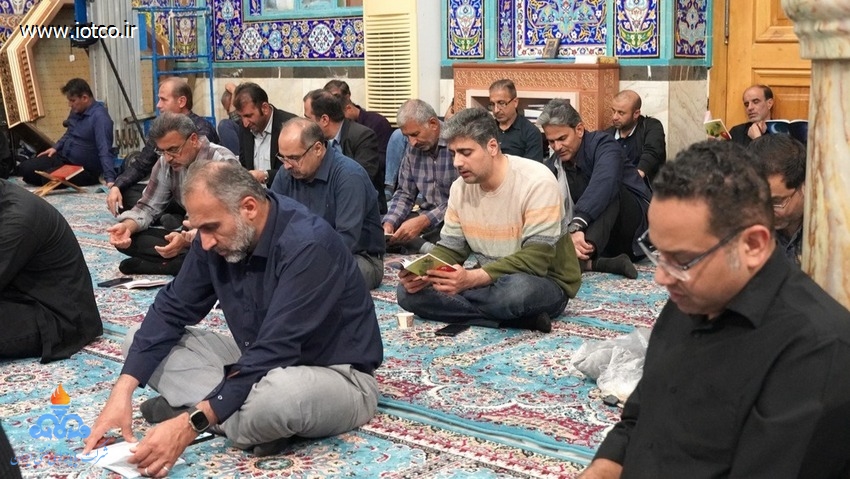 مراسم احیای شب بیست و یکم رمضان در پایانه نفتی خارگ 19