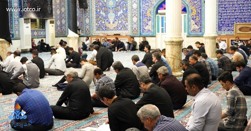 مراسم احیای شب بیست و یکم رمضان در پایانه نفتی خارگ 20