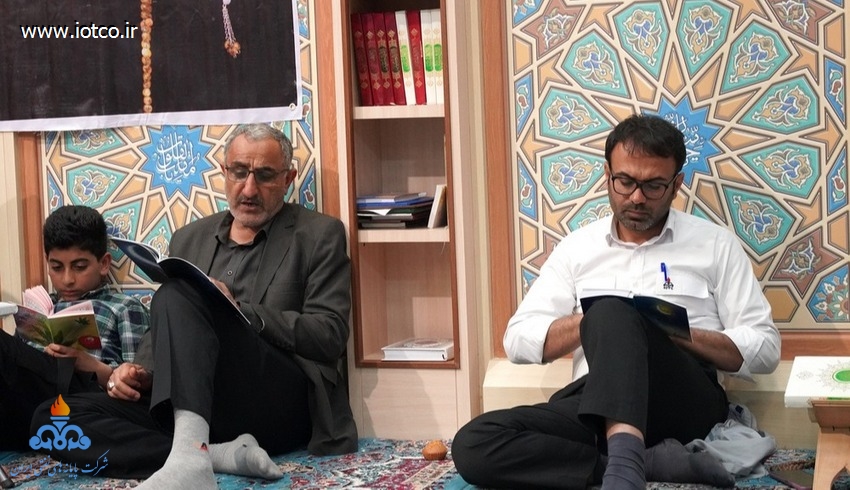 مراسم احیای شب بیست و یکم رمضان در پایانه نفتی خارگ 21