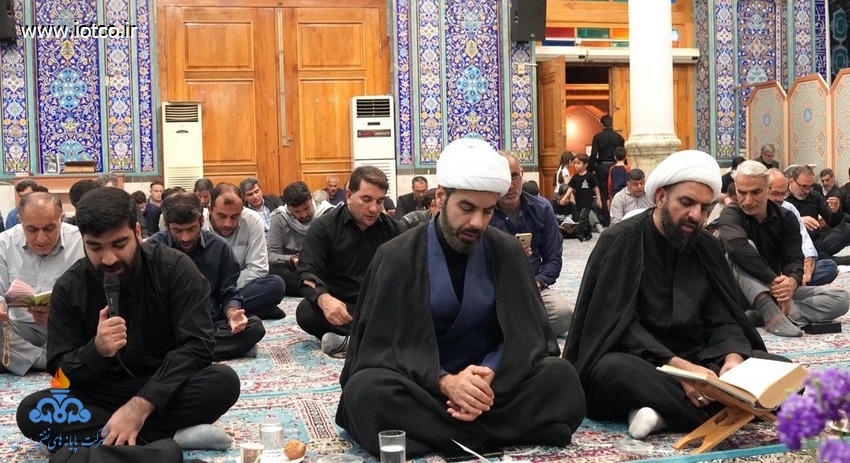 مراسم احیای شب بیست و یکم رمضان در پایانه نفتی خارگ 22