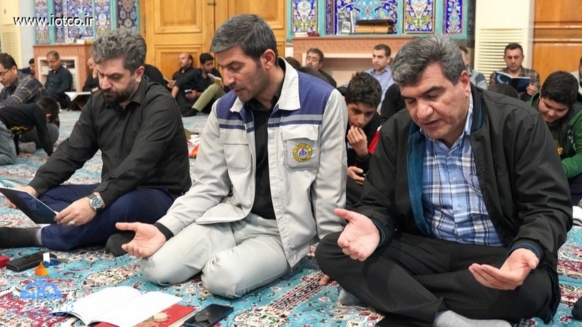 مراسم احیای شب بیست و یکم رمضان در پایانه نفتی خارگ 24