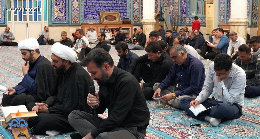 مراسم احیای شب بیست و یکم رمضان در پایانه نفتی خارگ 26