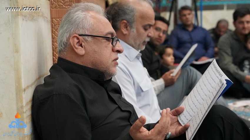 مراسم احیای شب بیست و یکم رمضان در پایانه نفتی خارگ 30