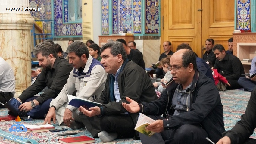 مراسم احیای شب بیست و یکم رمضان در پایانه نفتی خارگ 31