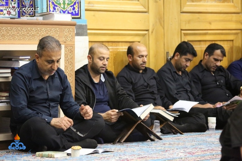 مراسم احیای شب بیست و یکم رمضان در پایانه نفتی خارگ 36