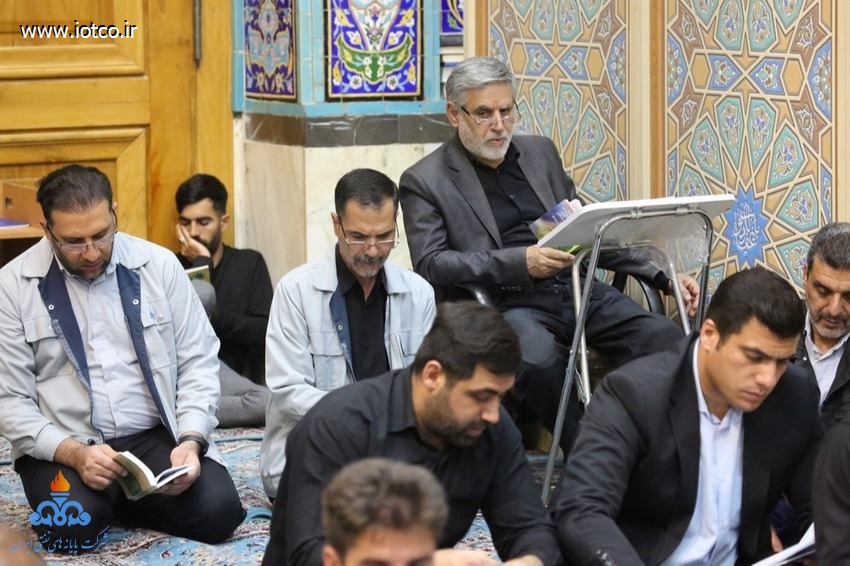 مراسم احیای شب بیست و یکم رمضان در پایانه نفتی خارگ 38