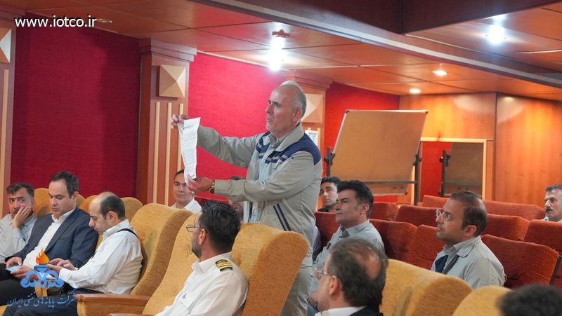 دیدار با کارکنان + اسدروز+ میری+ سال نو + نوروزی+ صادرات+ عملیات دریایی + تعمیرات 15