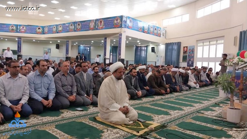 نماز عید فطر+ پارس جنوبی 1