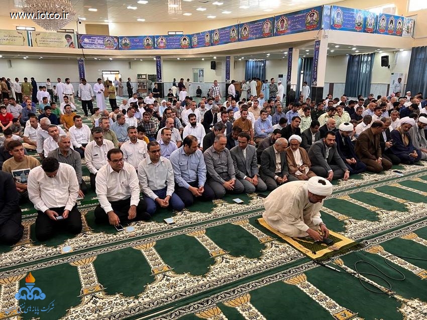 نماز عید فطر+ پارس جنوبی 4