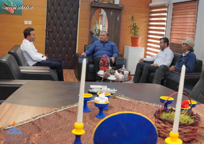 دیدار نوروزی+ نمایندگان کارگری+ پایانه خارگ + سیدعلی میری 2