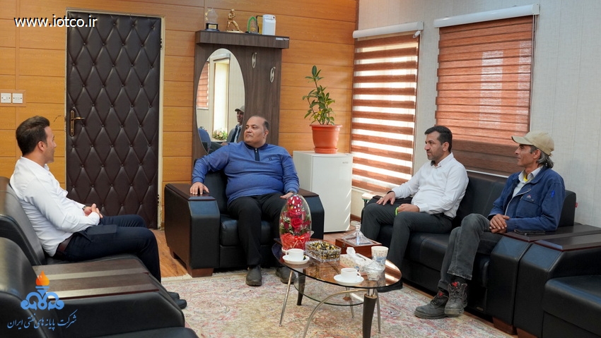 دیدار نوروزی+ نمایندگان کارگری+ پایانه خارگ + سیدعلی میری 3