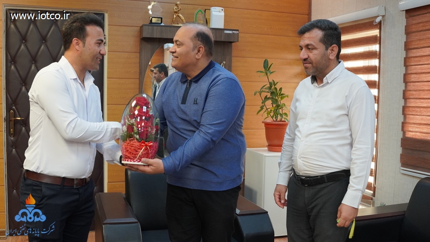 دیدار نوروزی+ نمایندگان کارگری+ پایانه خارگ + سیدعلی میری 4