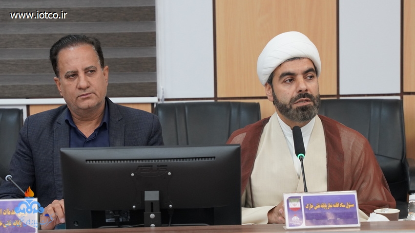 نخستین نشست شورای فرهنگی ورزشی پایانه‌های نفتی در سال ۱۴۰۴ + محمد نوروزی فرد+ پیمان دلیری+ عبداله نجفی 4