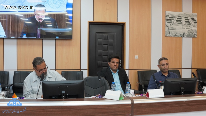 نخستین نشست شورای فرهنگی ورزشی پایانه‌های نفتی در سال ۱۴۰۴ + محمد نوروزی فرد+ پیمان دلیری+ عبداله نجفی 18