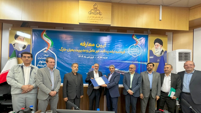 معارفه + فرمانده ارشد پدافند غیر عامل جزیره خارگ + عباس اسدروز+ پدافند غیرعامل + عبدالرحمن کشوری 8