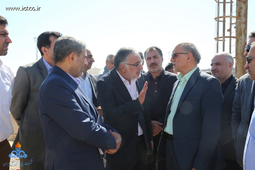 بازدید مدیران ارشد سازمان پدافند غیرعامل کشور از تاسیسات راهبردی صنعت نفت در جزیره خارگ 11