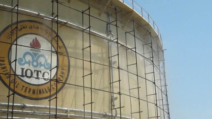 تعویض خطوط آب و فوم مخزن شماره ۱۰۱ + پایانه نفتی شمال 2