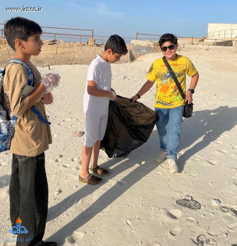 پایانه نفتی خارگ + روز ملی زمین پاک 1