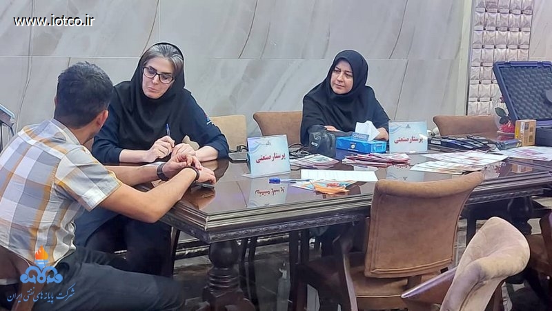 استقرار میز خدمت بیمارستان صنعت نفت تهران + ستاد شرکت پایانه‌های نفتی ایران + هفته سلامت 8