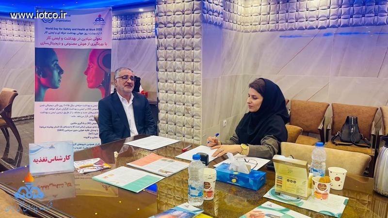 استقرار میز خدمت بیمارستان صنعت نفت تهران + ستاد شرکت پایانه‌های نفتی ایران + هفته سلامت 9