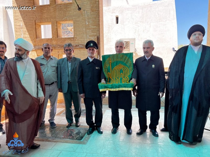 کاروان خدام حرم مطهر رضوی و پرچم متبرک بارگاه ملکوتی امام رضا+ دهه کرامت 18