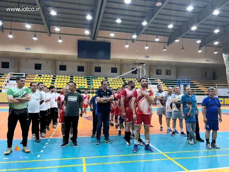 مسابقات والیبال چهار جانبه خارگ 3