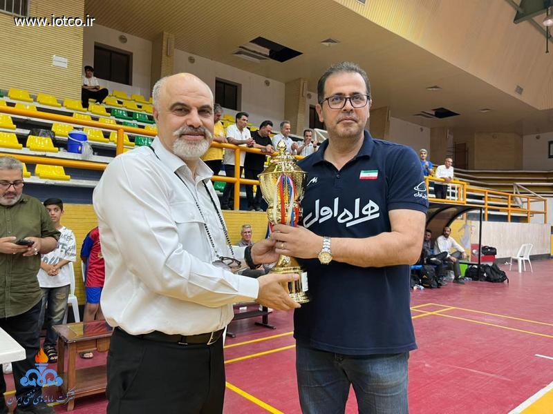 مسابقات والیبال چهار جانبه خارگ 12