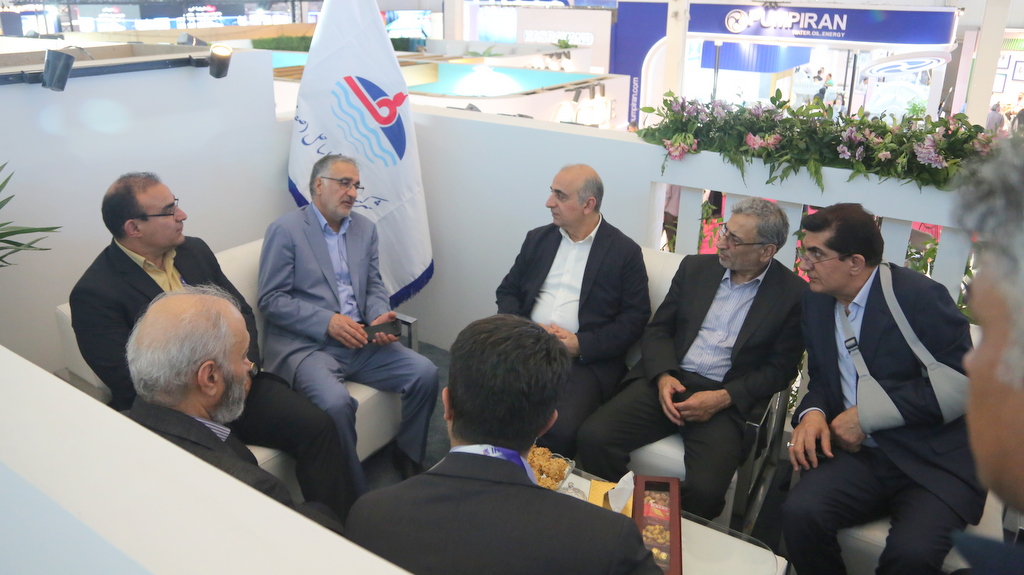 پیمان انتظام+ مدیر مهندسی و ساختمان شرکت پایانه‌های نفتی ایران+ تشریح محورهای اصلی بازدید از بیست‌ونهمین نمایشگاه بین‌المللی نفت، گاز و پتروشیمی تهران 5