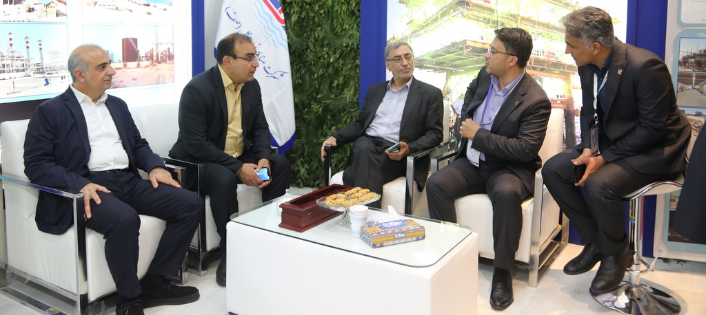 پیمان انتظام+ مدیر مهندسی و ساختمان شرکت پایانه‌های نفتی ایران+ تشریح محورهای اصلی بازدید از بیست‌ونهمین نمایشگاه بین‌المللی نفت، گاز و پتروشیمی تهران 9