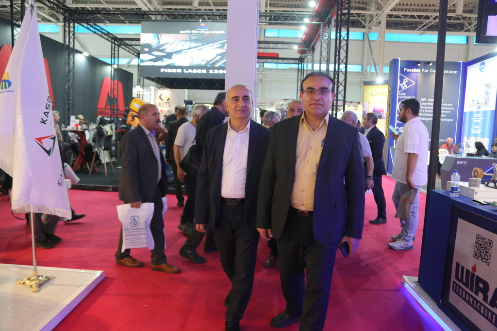 پیمان انتظام+ مدیر مهندسی و ساختمان شرکت پایانه‌های نفتی ایران+ تشریح محورهای اصلی بازدید از بیست‌ونهمین نمایشگاه بین‌المللی نفت، گاز و پتروشیمی تهران 11