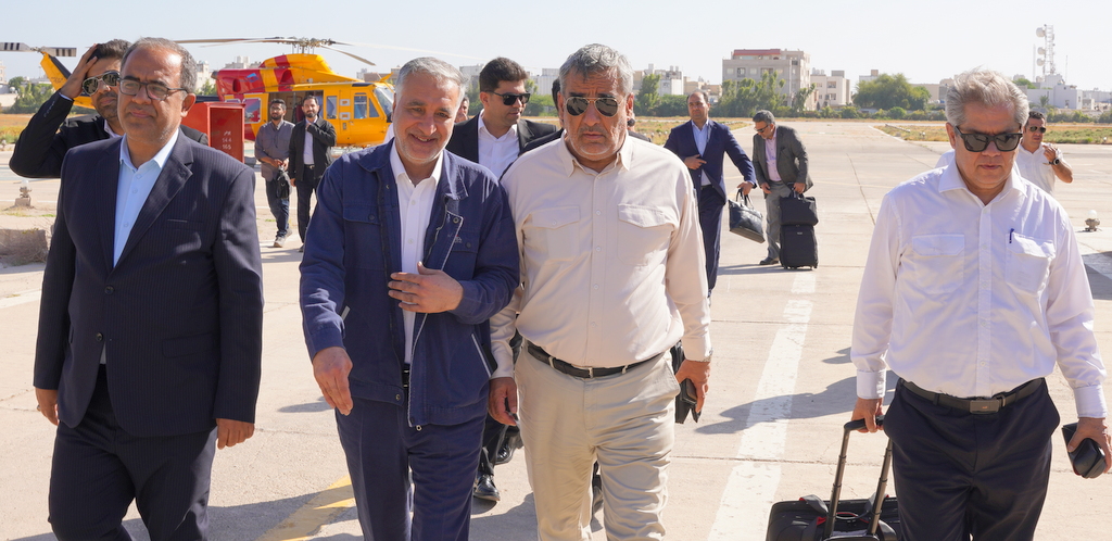 ورود مدیرعامل شرکت ملی نفت ایران + حمید بورد 5