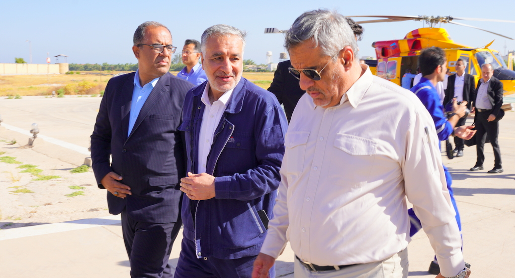 ورود مدیرعامل شرکت ملی نفت ایران + حمید بورد 6