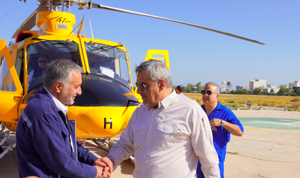 ورود مدیرعامل شرکت ملی نفت ایران + حمید بورد 8