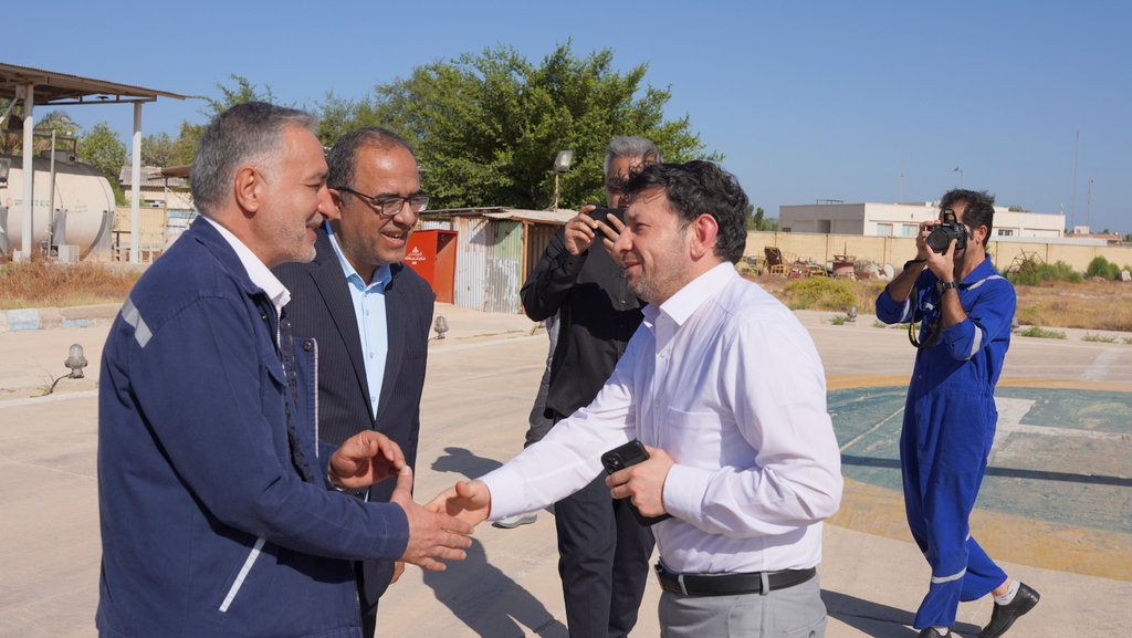 ورود مدیرعامل شرکت ملی نفت ایران + حمید بورد 9