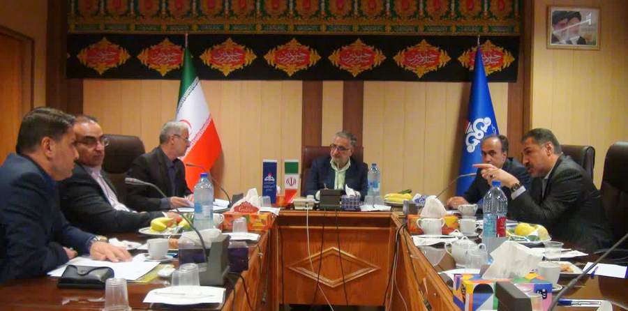 بازدید میدانی +مدیرعامل پایانه های نفتی ایران+پایانه نفتی شمال 11