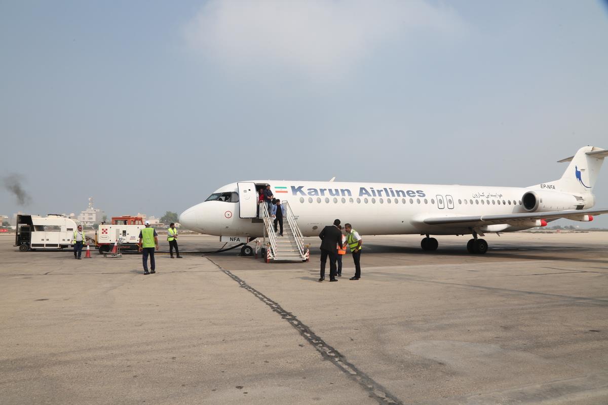 هواپیما + فرودگاه خارگ 2