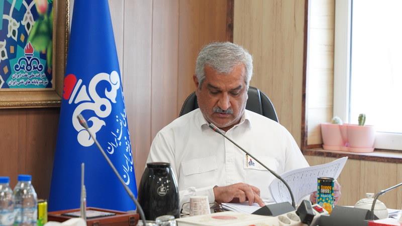 نشست مدیرعامل شرکت پایانه‌های نفتی ایران با رؤسای ادارات پایانه نفتی خارگ+ اسدروز 15