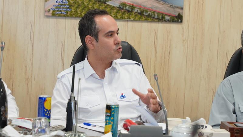 نشست مدیرعامل شرکت پایانه‌های نفتی ایران با رؤسای ادارات پایانه نفتی خارگ+ اسدروز 5