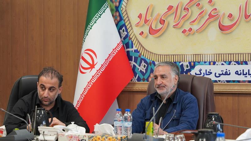 نشست مدیرعامل شرکت پایانه‌های نفتی ایران با رؤسای ادارات پایانه نفتی خارگ+ اسدروز 4