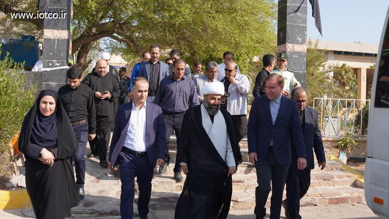 بازدید استاندار بوشهر + ارسلان زارع + خارگ+ میری 50