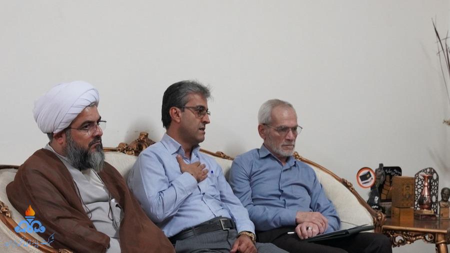 دیدار با خانواده شهید عبدالعزیز نساج + هفته دولت +خارگ 3