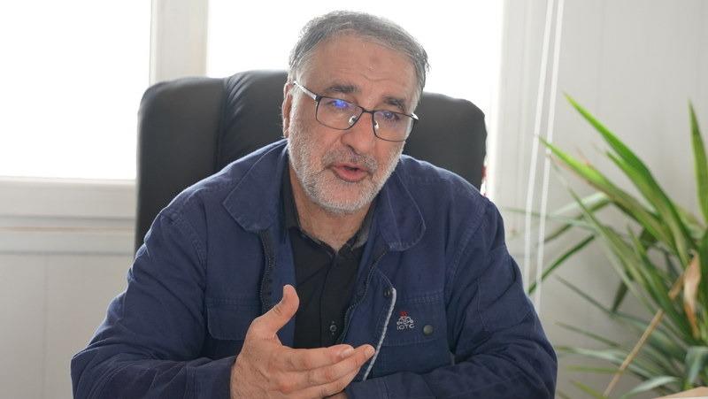 بازدید+مدیرعامل +از پروژه‌ها+پایانه خارگ +عباس اسدروز 1