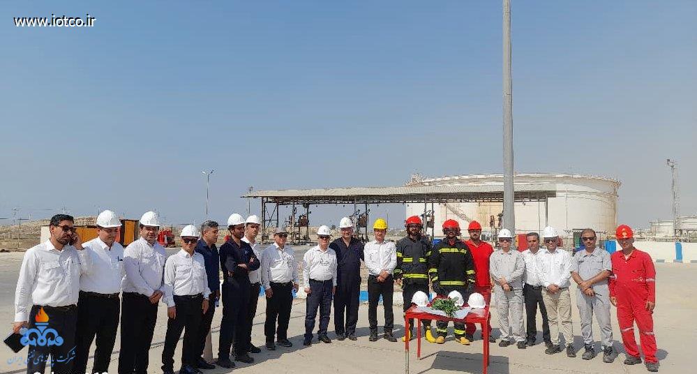 مانور ایمنی سطح یک +تاسیسات بارگیری زمینی پایانه میعانات گازی پارس جنوبی 10