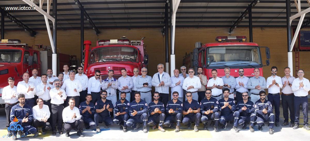 گرامیداشت روز آتش‌نشانی و ایمنی +مناطق عملیاتی+ شرکت پایانه‌های نفتی ایران 8