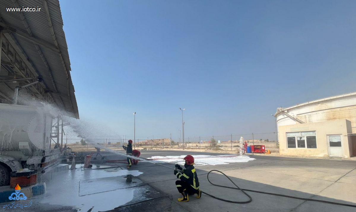 مانور ایمنی سطح یک +تاسیسات بارگیری زمینی پایانه میعانات گازی پارس جنوبی 6
